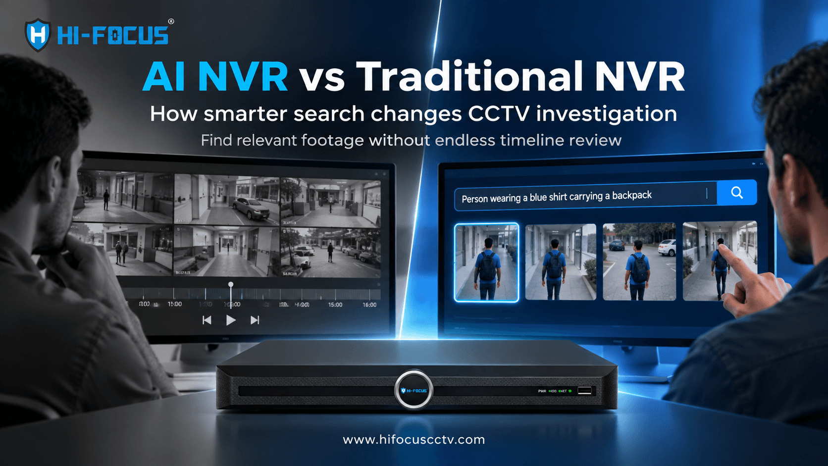 AI NVR vs Traditional NVR: CCTV Search Compared