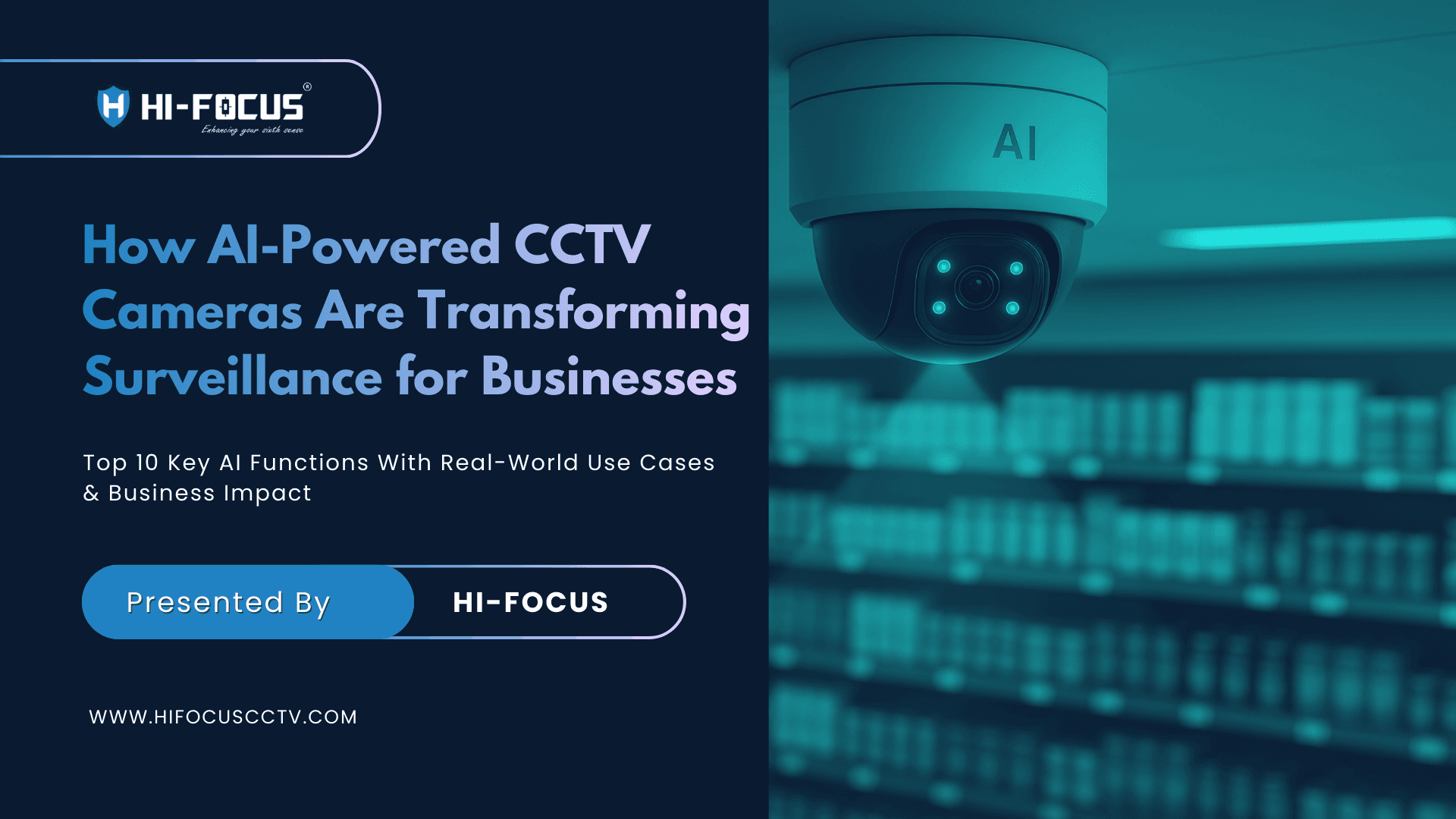 How AI-Powered CCTV Cameras Are Transforming Business Security in India
