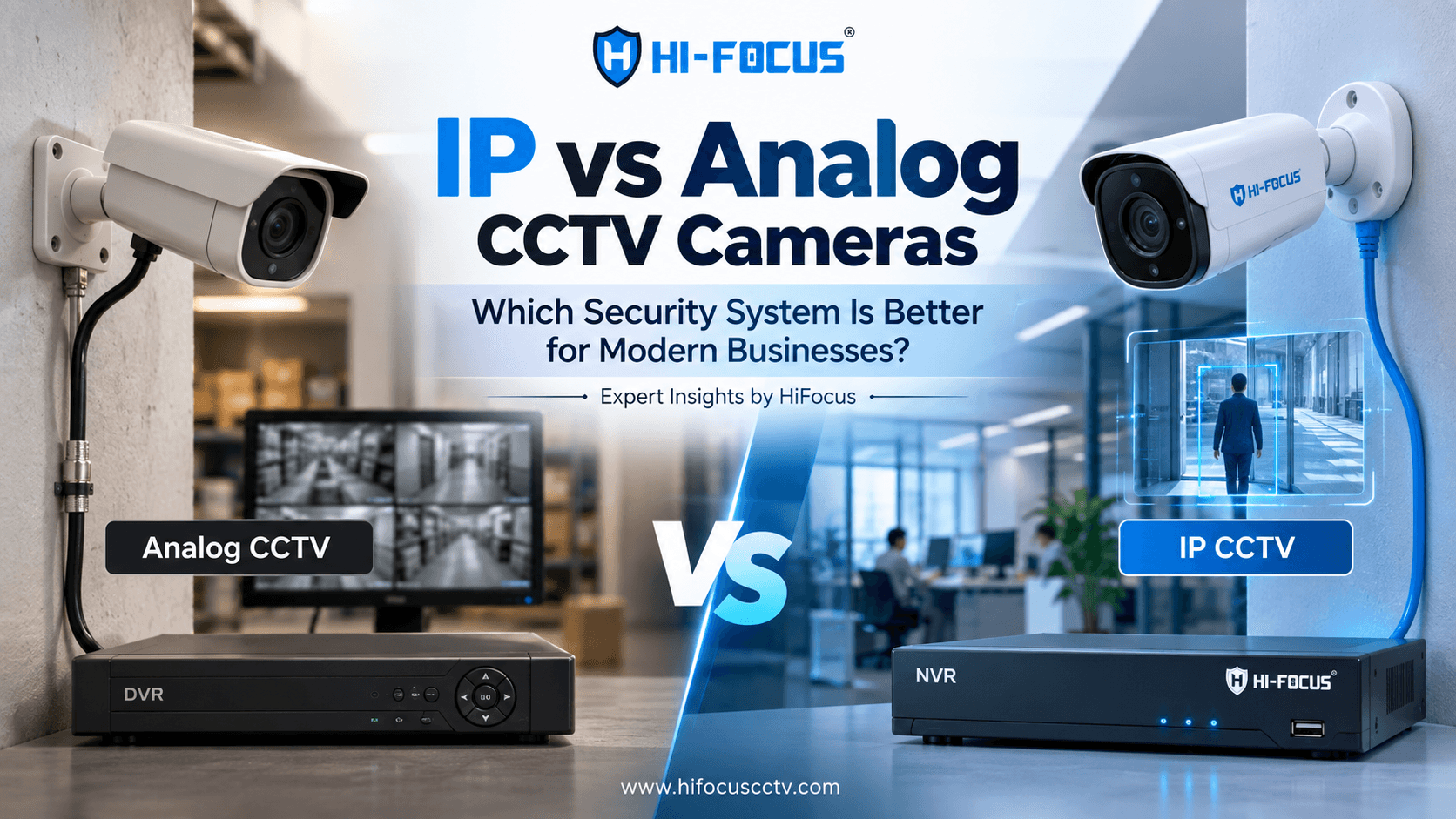 IP vs Analog CCTV Cameras: Which Security System Is Better for Businesses?