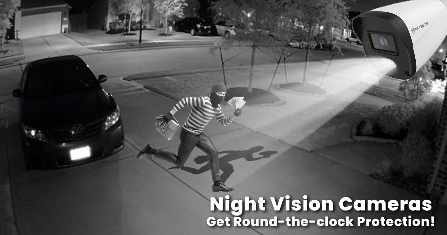 How Night Vision CCTV Cameras Keep You Safe 24/7