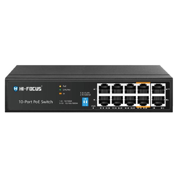 10 PORT PoE SWITCH