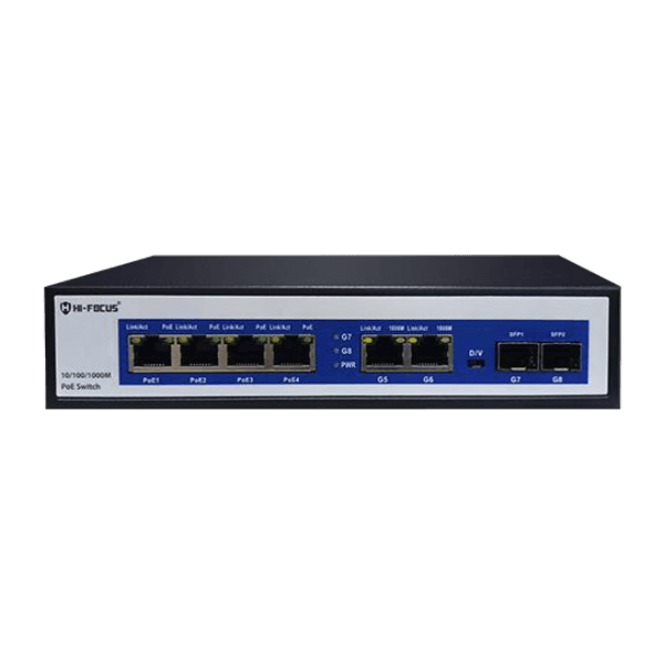 4 PORT FULL GIGABIT POE-SWITCH 1