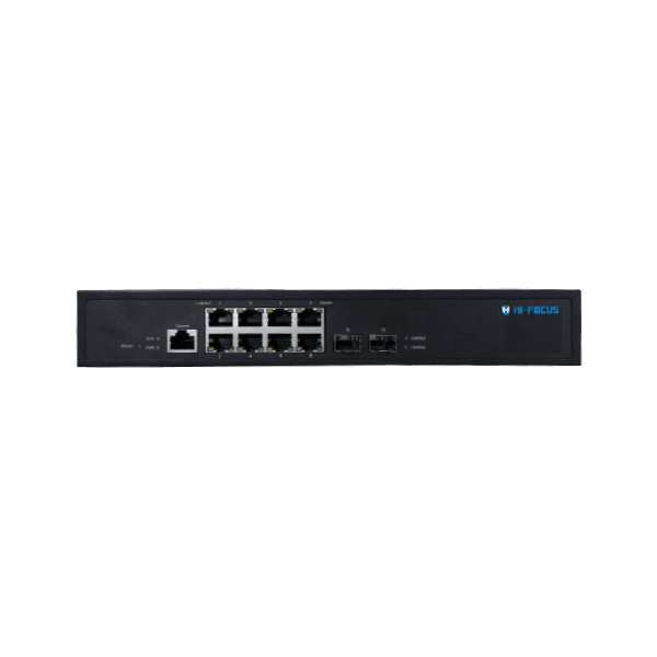 8 PORT MANAGED POE SWITCH