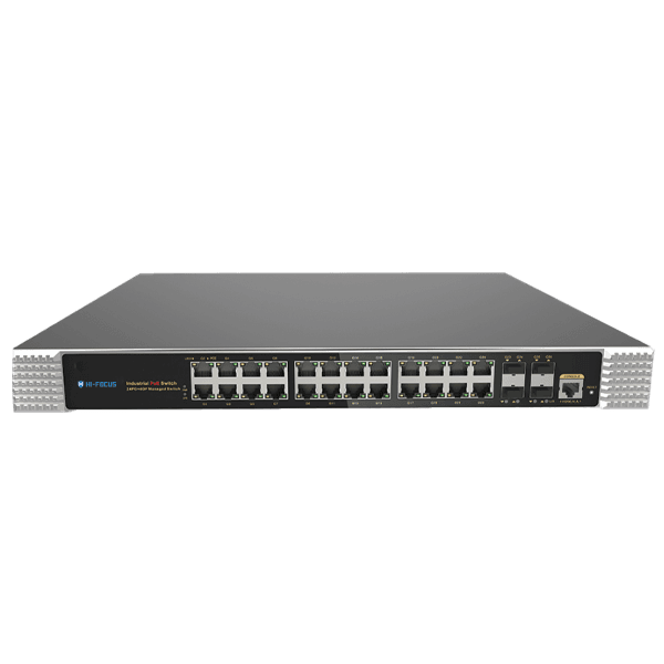 24 PORT INDUSTRIAL POE SWITCH