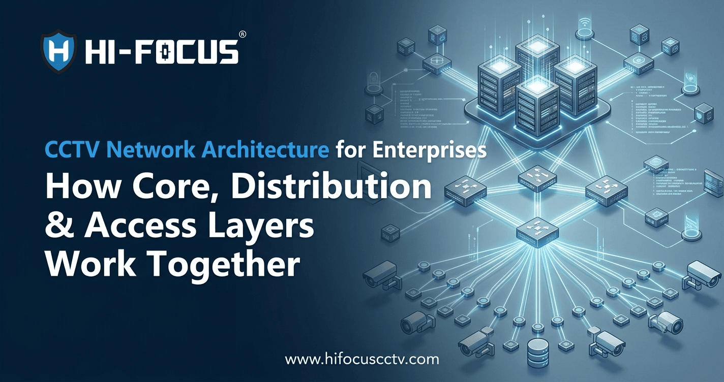 CCTV Network Architecture: Core, Distribution & Access