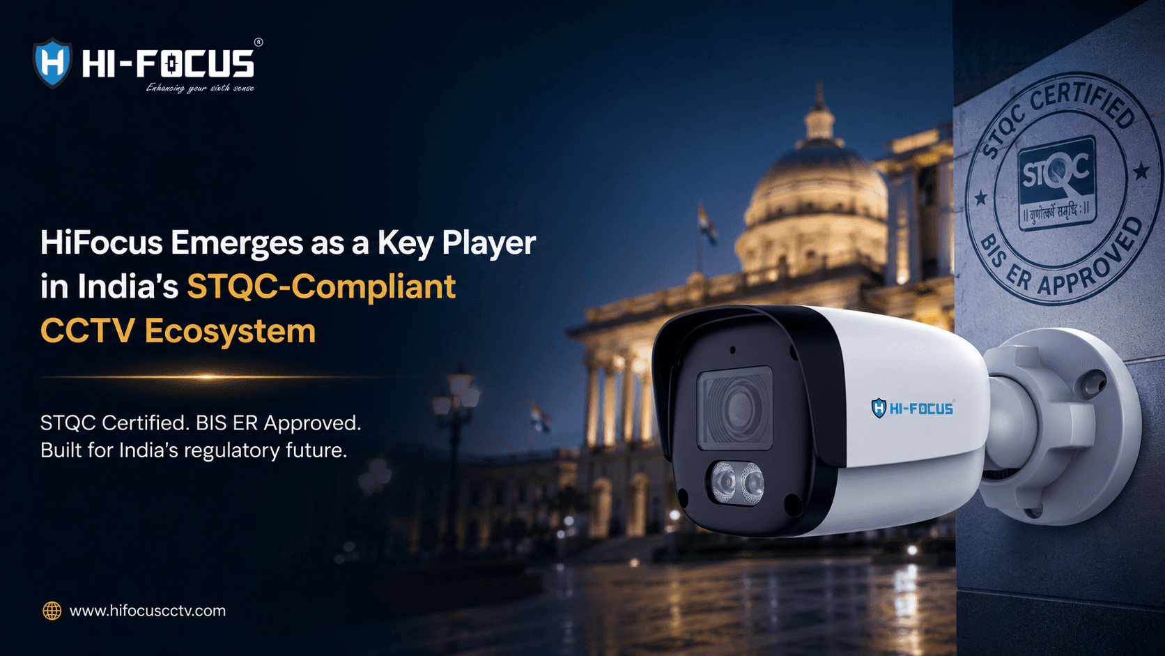 HiFocus Emerges as a Key Player in India's STQC CCTV Ecosystem