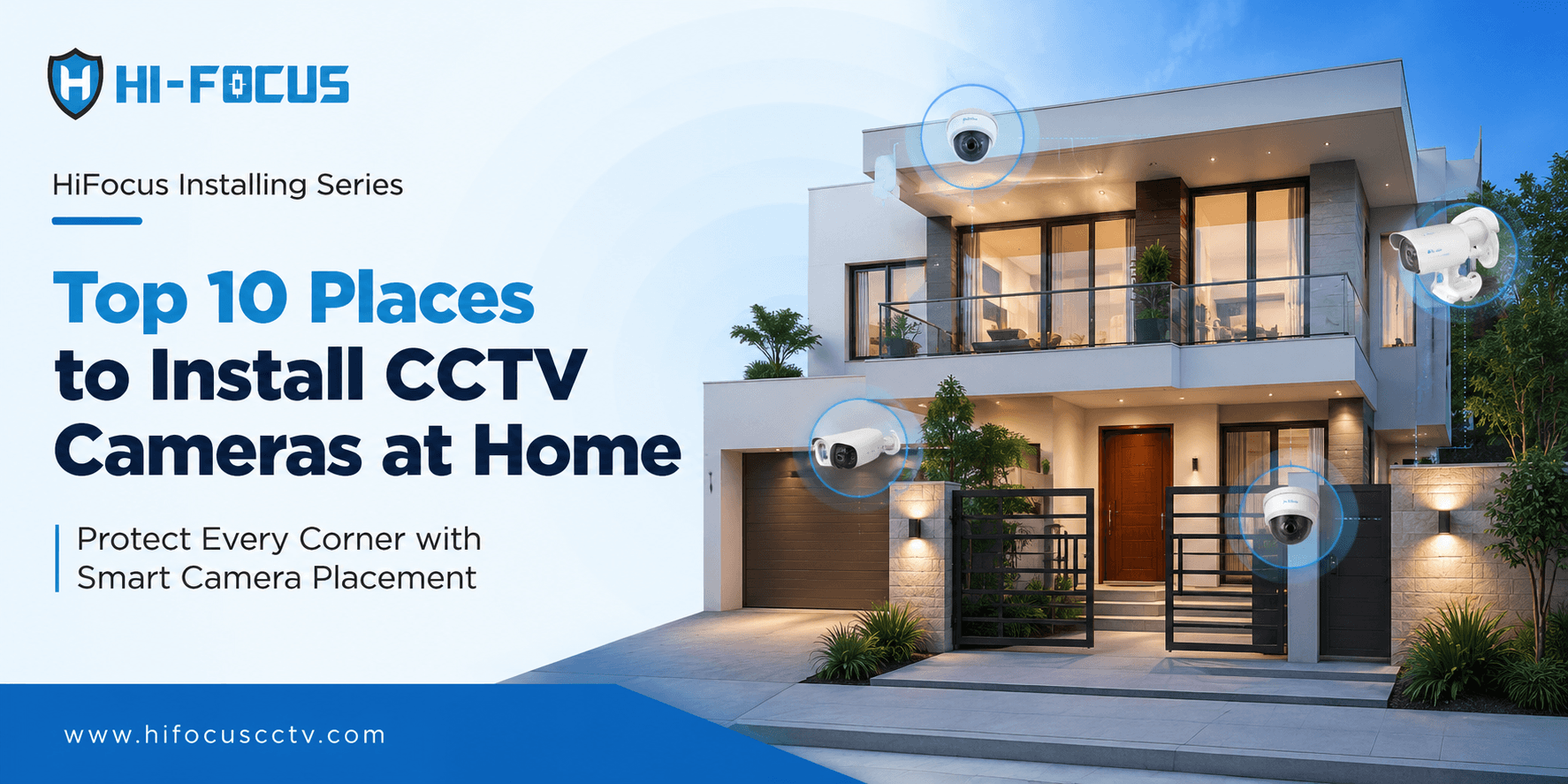 Top Important Places to Install CCTV Cameras in Home
