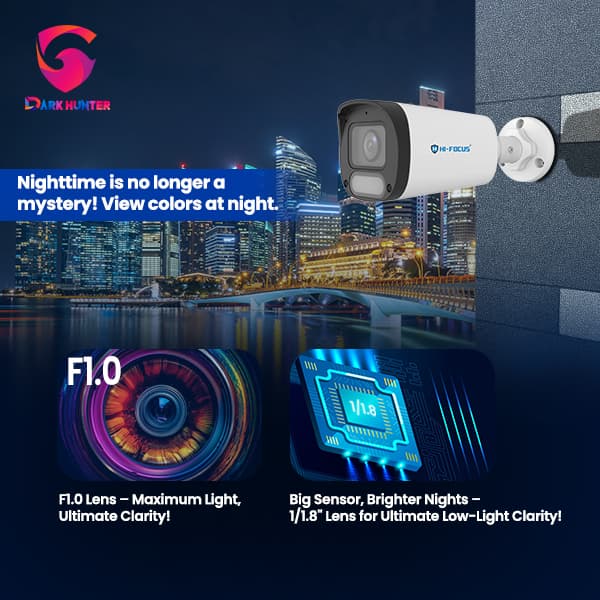 4MP BULLET DARK HUNTER NETWORK CAMERA