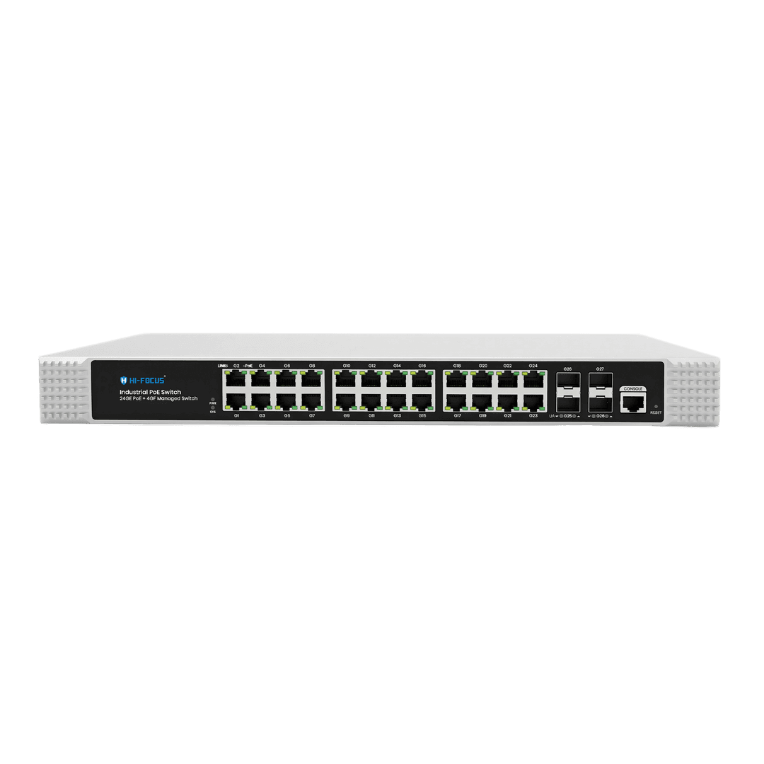 24 Port Industrial Grade POE Switch