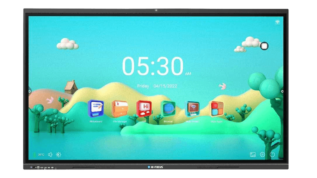 65 INCH INTERACTIVE FLAT PANEL DISPLAY WITH BUILT-IN CAMERA